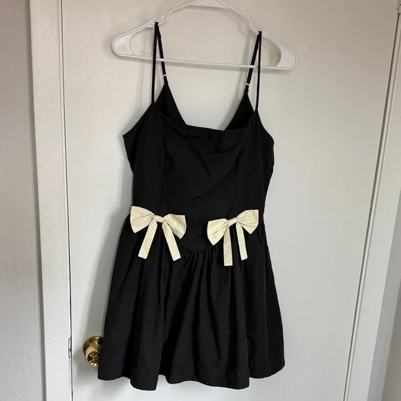 Ciao Lucia Neroni Mini Dress with Bow Detail - Picture 6 of 9